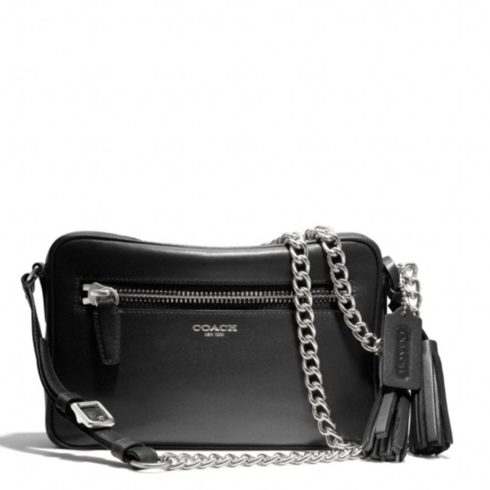 {Coach} Black Legacy Flight Bag